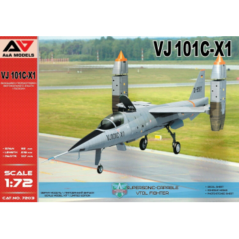 VJ-101 C–XI   Supersonic capable VTOL fighter